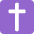 Latin Cross Emoji from Twemoji Set