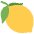 Lemon Emoji from Twemoji Set