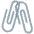 Linked Paperclips Emoji from Twemoji Set