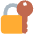 Locked With Key Emoji from Twemoji Set