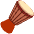 Long Drum Emoji from Twemoji Set