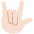 Love You Gesture Light Skin Tone Emoji from Twemoji Set