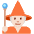 Mage Light Skin Tone Emoji from Twemoji Set