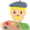 Man Artist Medium Light Skin Tone Emoji from Twemoji Set