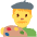 Man Artist Emoji from Twemoji Set
