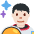 Man Astronaut Light Skin Tone Emoji from Twemoji Set