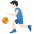 Man Bouncing Ball Light Skin Tone Emoji from Twemoji Set