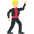 Man Dancing Medium Light Skin Tone Emoji from Twemoji Set