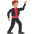 Man Dancing Medium Skin Tone Emoji from Twemoji Set