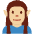 Man Elf Medium Light Skin Tone Emoji from Twemoji Set