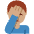 Man Facepalming Medium Skin Tone Emoji from Twemoji Set