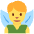 Man Fairy Emoji from Twemoji Set