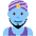 Man Genie Emoji from Twemoji Set