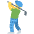Man Golfing Emoji from Twemoji Set