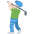 Man Golfing Light Skin Tone Emoji from Twemoji Set