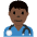 Man Health Worker Dark Skin Tone Emoji from Twemoji Set