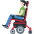 Man In Motorized Wheelchair Light Skin Tone Emoji from Twemoji Set