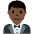 Man In Tuxedo Dark Skin Tone Emoji from Twemoji Set