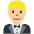 Man In Tuxedo Medium Light Skin Tone Emoji from Twemoji Set