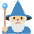 Man Mage Medium Light Skin Tone Emoji from Twemoji Set