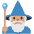 Man Mage Medium Skin Tone Emoji from Twemoji Set