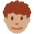 Man Medium Skin Tone Curly Hair Emoji from Twemoji Set