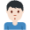 Man Pouting Light Skin Tone Emoji from Twemoji Set