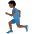 Man Running Dark Skin Tone Emoji from Twemoji Set