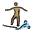 Man Surfing Medium Skin Tone Emoji from OpenMoji Set