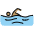 Man Swimming Medium Skin Tone Emoji from OpenMoji Set