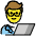 Man Technologist Emoji from OpenMoji Set