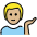 Man Tipping Hand Medium Light Skin Tone Emoji from OpenMoji Set