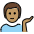 Man Tipping Hand Medium Skin Tone Emoji from OpenMoji Set
