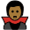 Man Vampire Medium Dark Skin Tone Emoji from OpenMoji Set