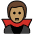 Man Vampire Medium Skin Tone Emoji from OpenMoji Set