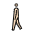 Man Walking Light Skin Tone Emoji from OpenMoji Set