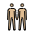 Men Holding Hands Medium Light Skin Tone Emoji from OpenMoji Set