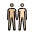 Men Holding Hands Medium Light Skin Tone Light Skin Tone Emoji from OpenMoji Set