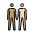 Men Holding Hands Medium Skin Tone Light Skin Tone Emoji from OpenMoji Set