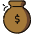 Money Bag Emoji from OpenMoji Set