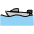 Motor Boat Emoji from OpenMoji Set