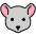 Mouse Face Emoji from OpenMoji Set