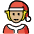 Mx Claus Medium Light Skin Tone Emoji from OpenMoji Set