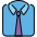 Necktie Emoji from OpenMoji Set
