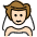 Person With Veil Light Skin Tone Emoji from OpenMoji Set