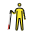 Person With White Cane Emoji from OpenMoji Set