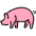 Pig Emoji from OpenMoji Set