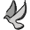 Pigeon Emoji from OpenMoji Set