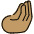 Pinched Fingers Medium Skin Tone Emoji from OpenMoji Set