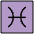 Pisces Emoji from OpenMoji Set